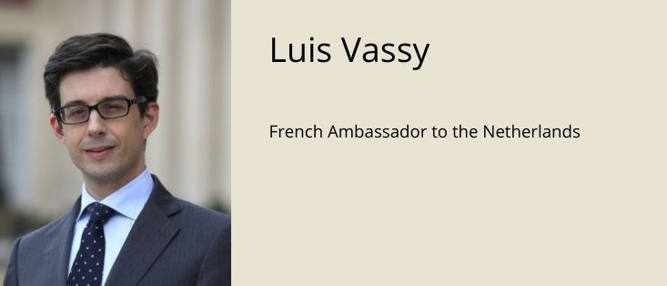 Foto Luis Vassy French Ambassador to the Netherlands