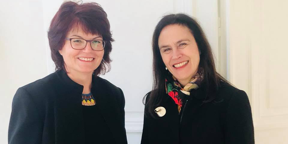 Albana Shala och Anna Brandt.