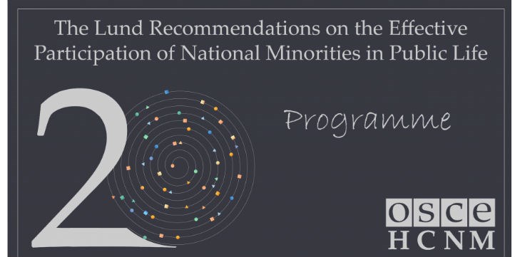 Lund Recommendations on the Effective Participation of National Minorities in Public Life