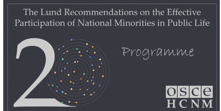 Lund Recommendations on the Effective Participation of National Minorities in Public Life