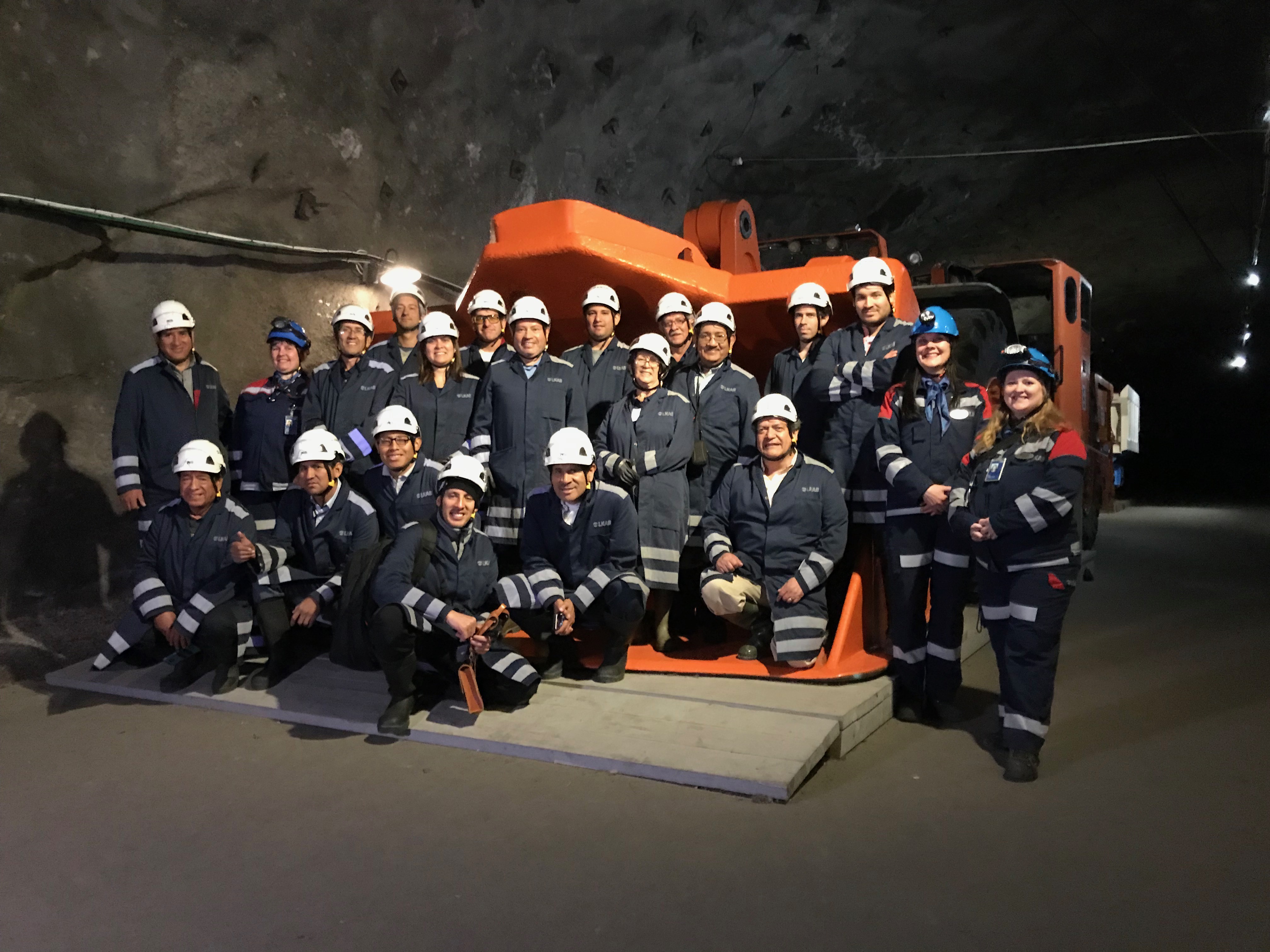 Visita a la mina de Kiruna