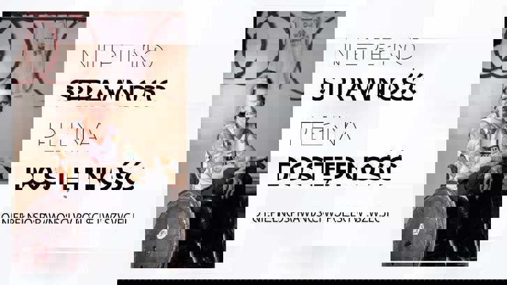 "Niepełno/sprawność - pełna/dostępność"