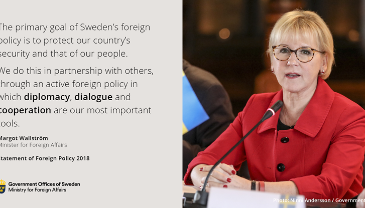Minister Spraw Zagranicznych Margot Wallström