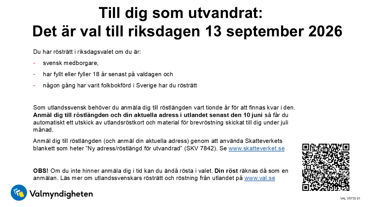 Anmälan till röstlängden 2026 bild