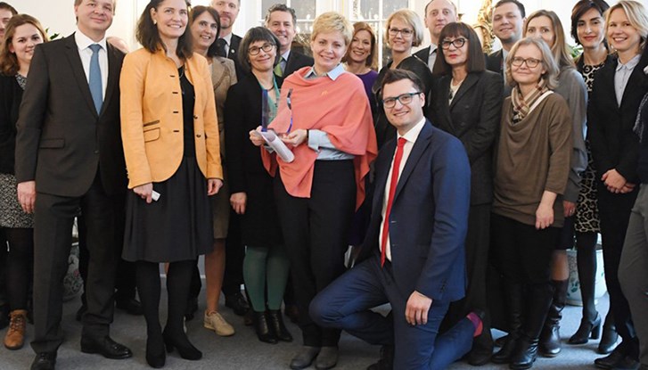Sveriges ständiga delegation till OSCE stod värd för programmet Democracy Defender Award på Schwedenhaus.