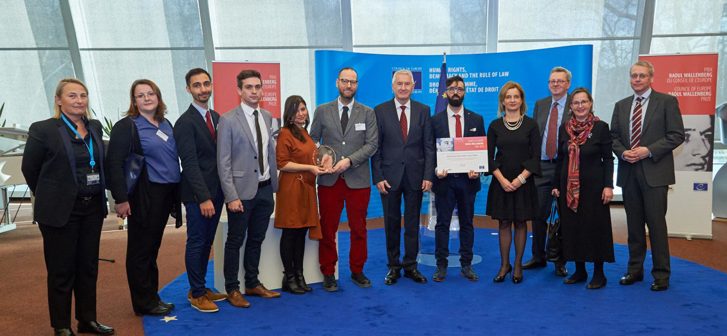 The awards ceremony of Raoul Wallenberg Prize 2018
