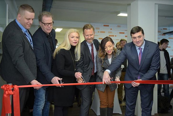 Our DHM, Joakim Waern, at Transcom opening