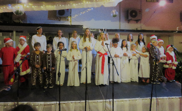 Children’s Lucia procession Children’s Lucia procession