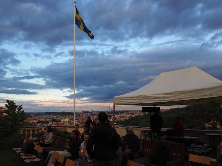 Bergman i trädgården