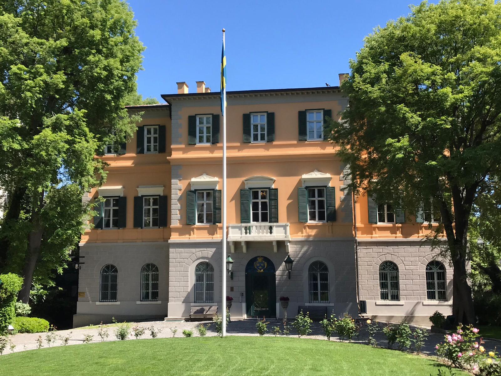 Svenska palatset i Istanbul, där Sveriges generalkonsulat är inrymt. Foto: privat.