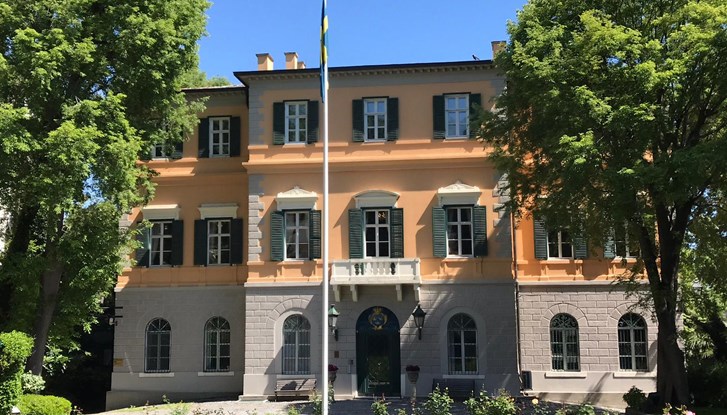 Svenska palatset i Istanbul, där Sveriges generalkonsulat är inrymt. Foto: privat.
