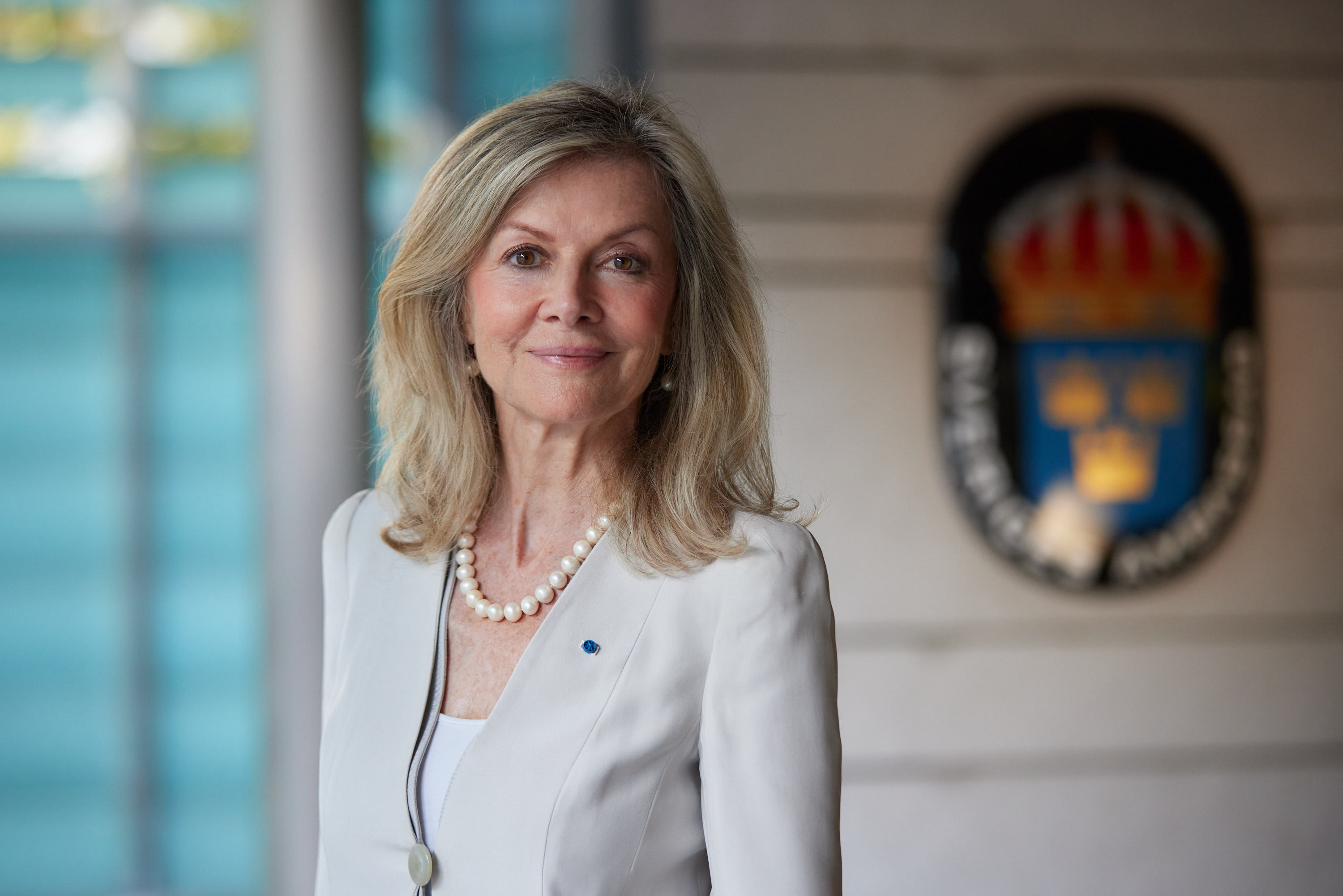 Porträt der Botschafterin Veronika Wand-Danielsson