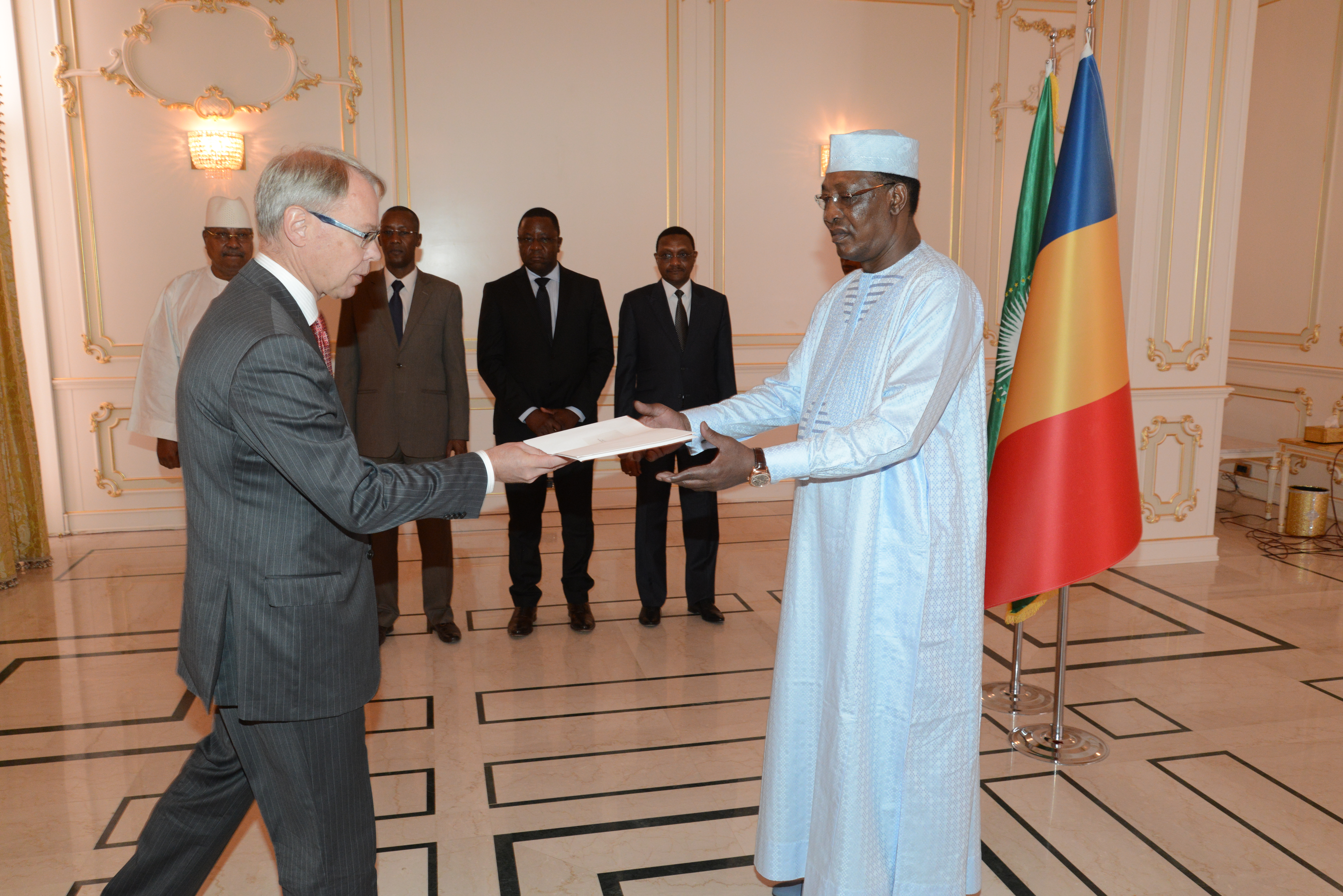 Överlämning av kreditivbrev