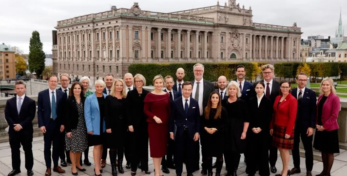 Sweden's new government 2022