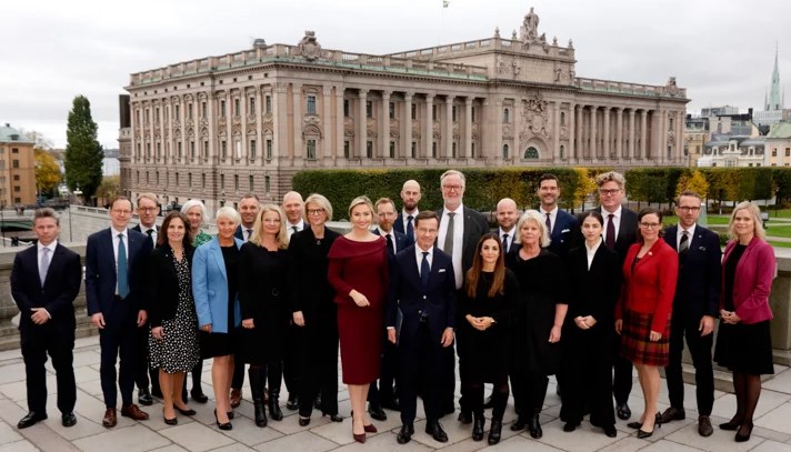 Sweden's new government 2022