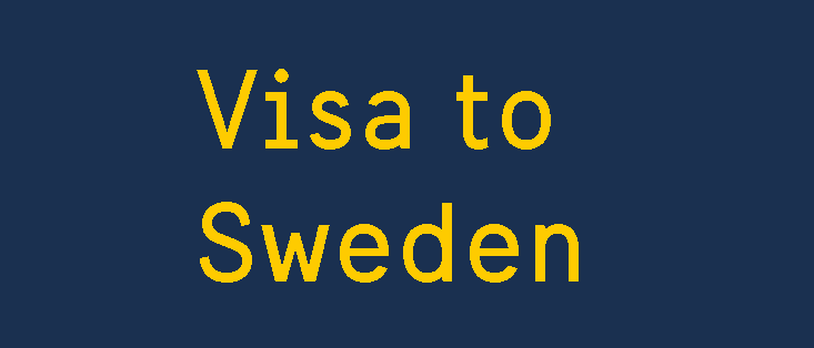 Visa to Sweden