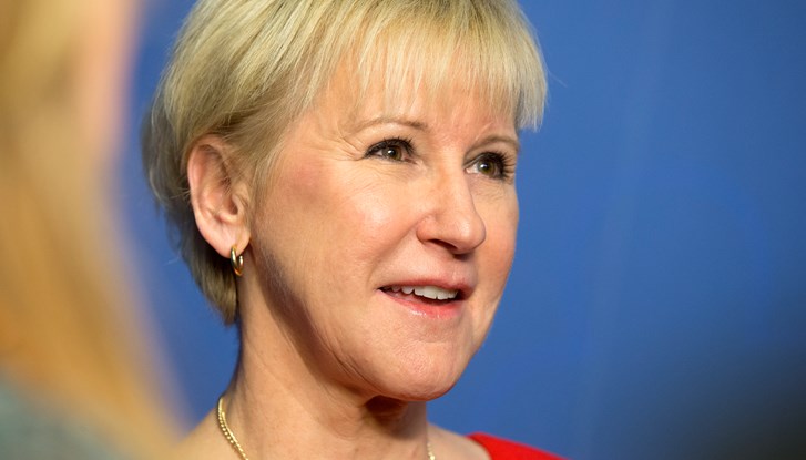 Sveriges utrikesminister Margot Wallström